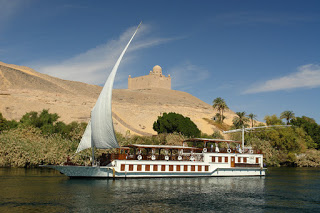 Dahabiya en Aswan