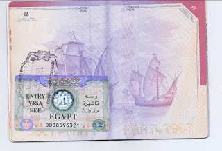 Visado de entrada a Egipto 9