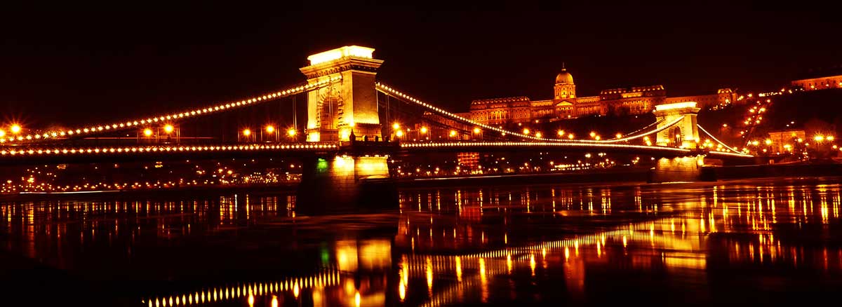 Foto del Puente de las cadenas en Budapest