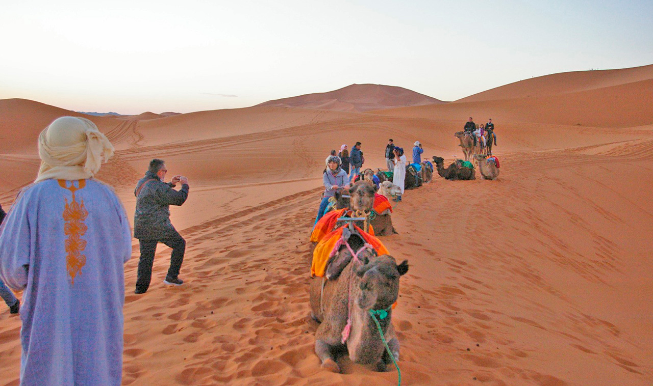 Dormir en el desierto de Marruecos (Dunas de Merzouga) 1