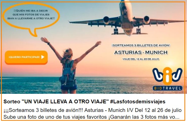 ¡Regalamos tres billetes de avión! 1