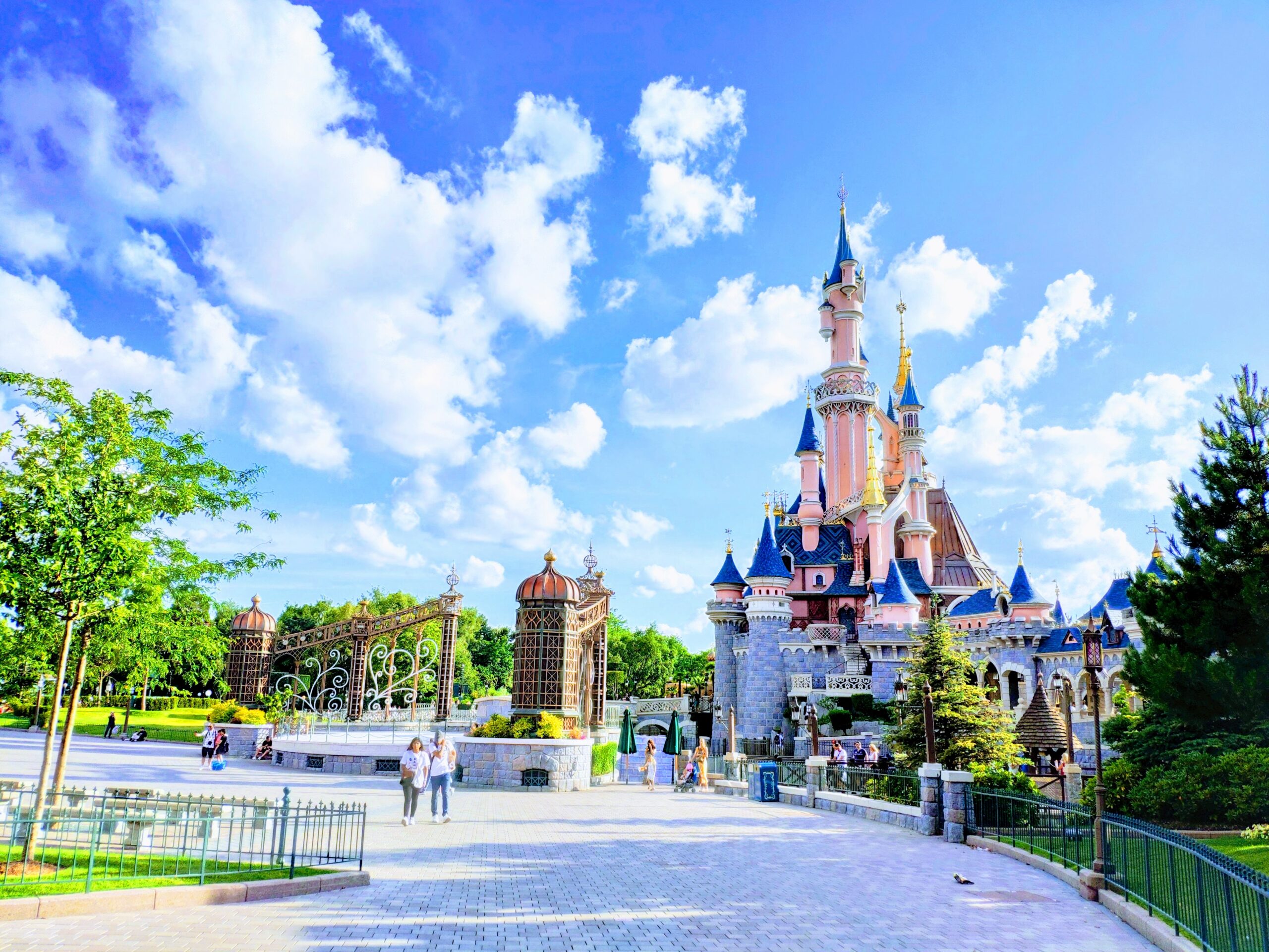 Castillo de la Bella Durmiente en Disneyland Paris