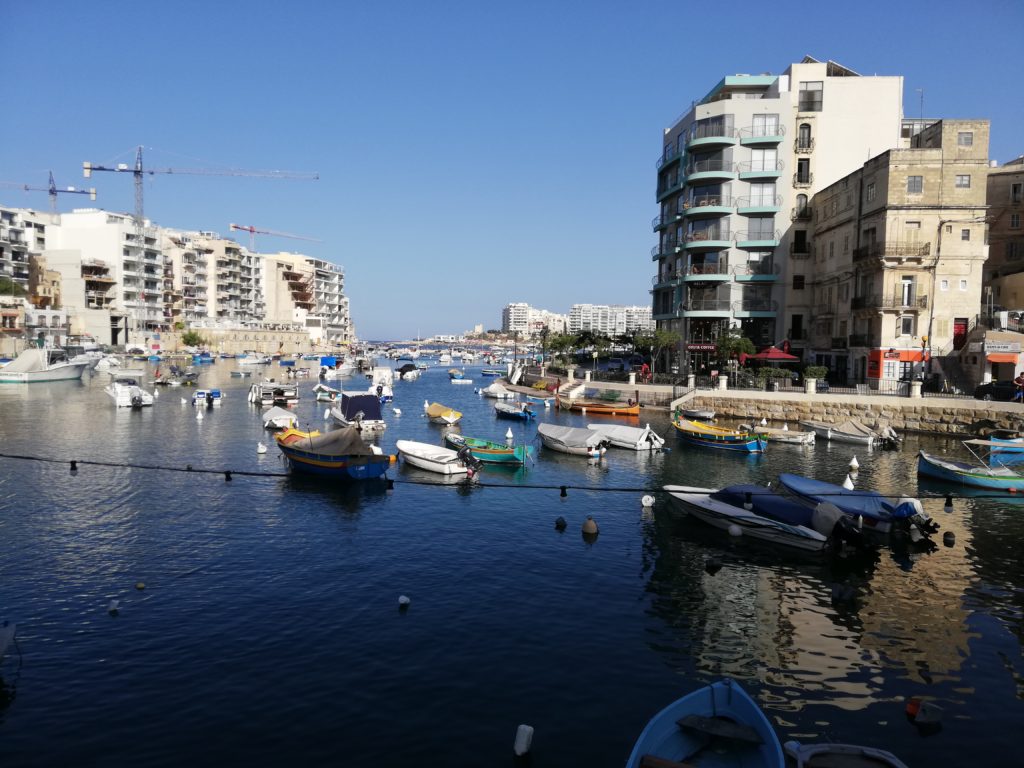 Embarcaciones de recreo en Malta, agosto 2020