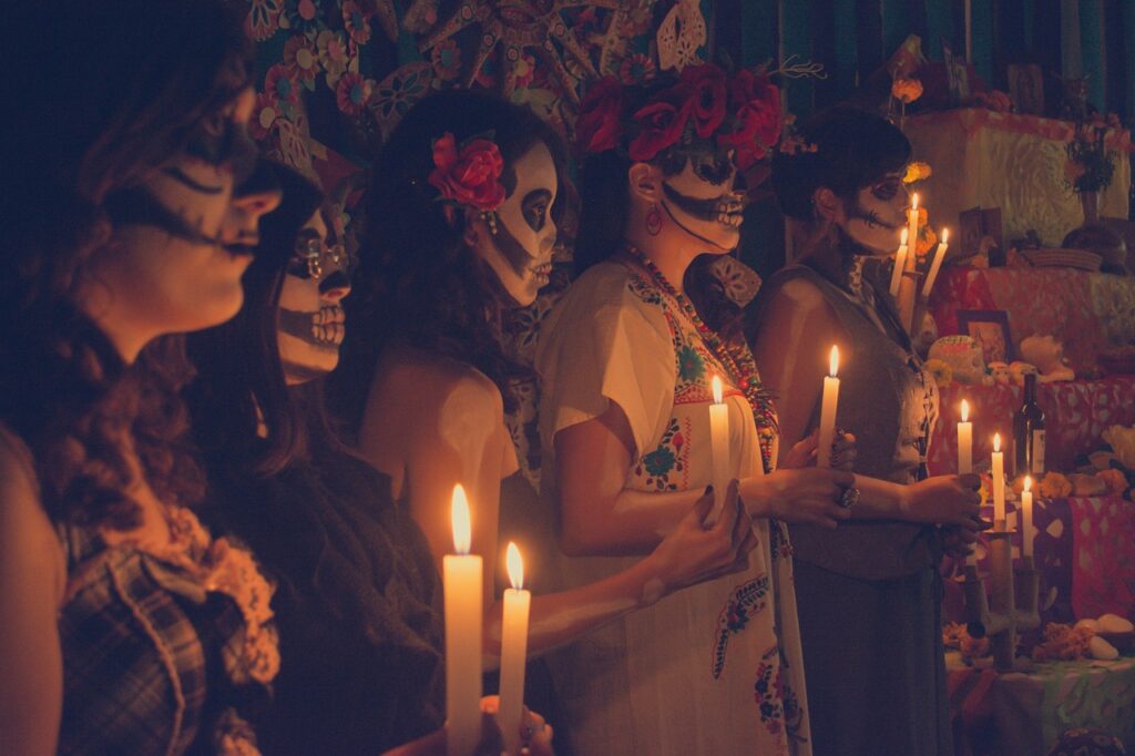 Celebración del Día de Muertos en México