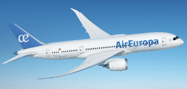 Avión de Air Europa