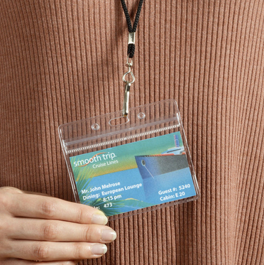 Funda para tarjeta de crucero