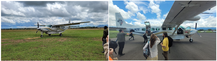 Vuelo en avioneta - Ikoma aistrip  vuelo regular con destino Arusha. Puede ser el inicio, o el fin de tu aventura, viaje y safari por Tanzania.