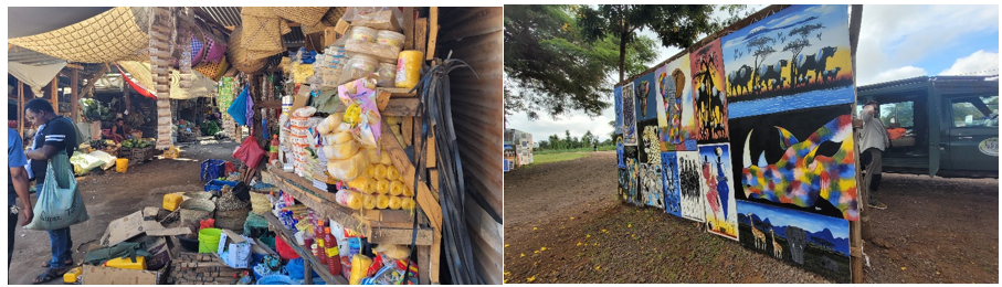 Visitando mercadillos por Tanzania.